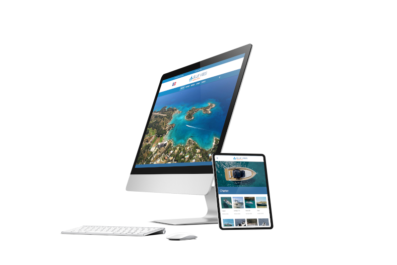 5. Blue Vibes Desktop & Tablet